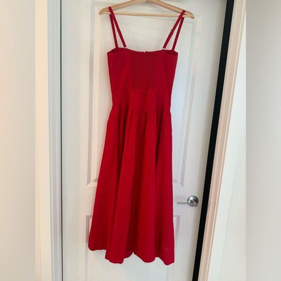 NWOT Reformation Katarin Linen Dress - Picture 10 of 16